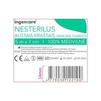 INGENCARE nesterilus tvarstis austais kraštais, 5 m x 7 cm, 1 vnt.
