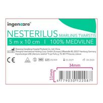 INGENCARE nesterilus tvarstis, 5 m x 10 cm, 1 vnt.