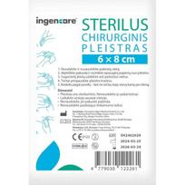 INGENCARE sterilus chirurginis pleistras, 6 cm x 8 cm, 1 vnt.