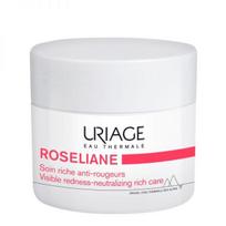 URIAGE veido kremas sausai, linkusiai raudonuoti odai ROSELIANE, 50 ml