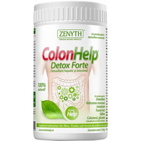 ZENYTH maistinių skaidulų produktas COLON HELP DETOX FORTE, 240 g