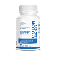 SVEIKA KRYPTIS maisto papildas žarnynui su sporinėmis bakterijomis Unique IS-2 COLON COMPLEX, 60 kaps.