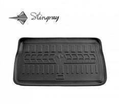 Guminis bagažinės kilimėlis DODGE Grand Caravan V RT 2008-2020 (Juodas / Black)