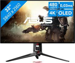 32 4k - Asus ROG Swift PG32UCDP 32" OLED Juodas (Black) 4K 240Hz - 3 nuotrauka