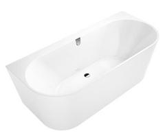 villeroy boch oberon - Vonia Villeroy & Boch Oberon 2.0 Duo, 180x80 cm, balta (White) - 2 nuotrauka