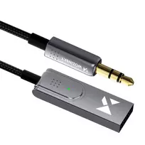 aux bluetooth - Wozinsky WTODB Bluetooth 5.3 garso adapteris / AUX garso imtuvas Juodas (Black) - 1 nuotrauka