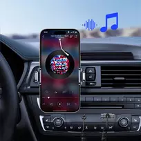 aux bluetooth - Wozinsky WTODB Bluetooth 5.3 garso adapteris / AUX garso imtuvas Juodas (Black) - 14 nuotrauka