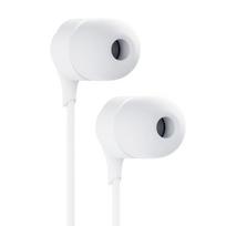 usb c laidines ausines - 3MK Wired USB-C White (Baltos) - 5 nuotrauka