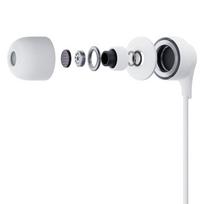 usb c laidines ausines - 3MK Wired USB-C White (Baltos) - 8 nuotrauka