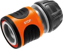 Gardena 18213-50 Hose Fittings Water Stop 13mm 1/2" - 15mm 5/8"