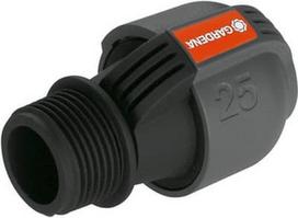 Gardena Sprinklersystem Connector 25mm x 1" Male Thread