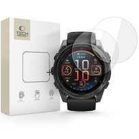 apsauginis garmin fenix stiklas - Tech-Protect "Glass Fit+" Apsauginis stiklas 2 vnt. Garmin Fenix 8 (51 mm) Skaidrus (Clear) - 1 nuotrauka