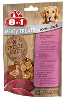 saltyje dziovinta - Skanėstas šunims 8in1 Meaty Treats, antiena, 0.05 kg - 1 nuotrauka