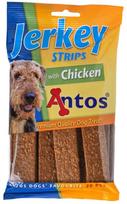 Skanėstas šunims Antos Jerkey Strips, vištiena 20410, 0.2 kg, 20 vnt.