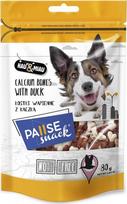 Skanėstas šunims Hau&Miau Pause Snack Calcium Bones, antiena, 0.08 kg