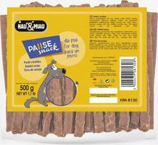 hau miau - Skanėstas šunims Hau&Miau HM-8130, triušiena, 0.5 kg - 1 nuotrauka