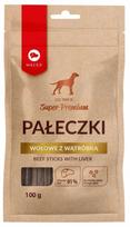 Skanėstas šunims Maced Super Premium Beef sticks With Liver, jautiena, 0.1 kg