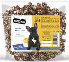 Skanėstas šunims Hau&Miau Snack, žuvis/antiena HM-8144, 0.5 kg