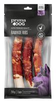 Skanėstas šunims Prima Dog Rawhide Rib, antiena, 0.21 kg, 3 vnt.