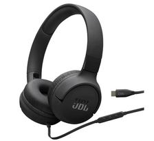 usb c laidines ausines - JBL Tune 520C Juodas (Black) - 1 nuotrauka