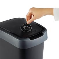 senukai siuksliadeze - ŠIUKŠLIADĖŽĖ; 10 l; 1754308850; PILKA, JUODA - 4 nuotrauka