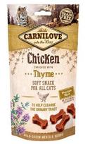 ciobreliai - Skanėstas katėms Carnilove Soft Snack Chicken With Thyme, vištiena, 0.05 kg - 1 nuotrauka