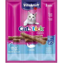 Skanėstas katėms Vitakraft Stick Classic, lašiša/upėtakis, 0.054 kg, 3 vnt.
