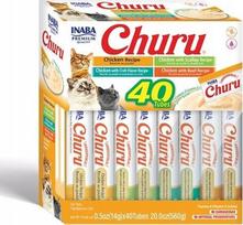churu inaba - Skanėstas katėms Inaba Churu, vištiena, 0.56 kg, 40 vnt. - 1 nuotrauka