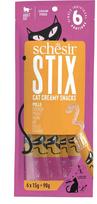 Skanėstas katėms Schesir Stix, vištiena, 0.09 kg, 6 vnt.
