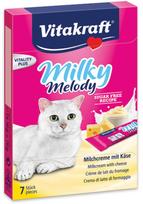 Skanėstas katėms Vitakraft Milky Melody, sūris/pienas, 0.07 kg, 7 vnt.