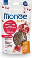 Skanėstas katėms Monge Meat Minis Duck with Pomegranate, antiena, 0.05 kg