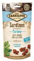 carnilove katems - Skanėstas katėms Carnilove Snack Fresh Soft Sardine Parsley, 0.05 kg - 1 nuotrauka