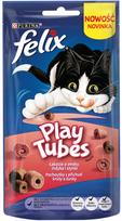 felix kaciu - Skanėstas katėms Felix Play Tubes Turkey & Ham, kalakutiena, 0.05 kg - 1 nuotrauka