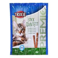 Skanėstas katėms Trixie Premio Sticks Poultry & Liver, kepenėlės/paukštiena, 0.05 kg, 5 vnt.