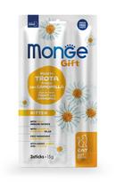 Skanėstas katėms Monge Gift Soft Sticks Kitten, upėtakis/ramunėlė, 0.015 kg, 3 vnt.