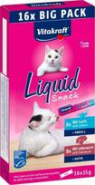 vitakraft liquid snack - Skanėstas katėms Vitakraft Liquid, kalakutiena/tunas, 0.240 kg, 6 vnt. - 1 nuotrauka