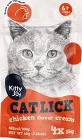 Skanėstas katėms Kitty Joy Cat Lick, vištiena, 0.015 kg, 4 vnt.