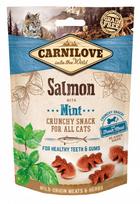 Skanėstas katėms Carnilove Crunchy Snack Salmon & Mint, 0.05 kg