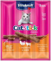 vitakraft cat stick - Skanėstas katėms Vitakraft Cat Stick mini, ėriena/kalakutiena, 0.054 kg, 3 vnt. - 3 nuotrauka