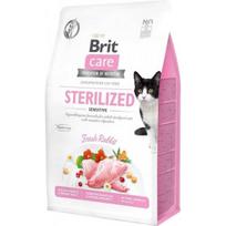 brit care sterilized - Brit Care Cat Grain-Free Sterilised Sensitive 400g - 1 nuotrauka
