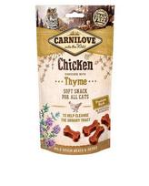 ciobreliai - Skanėstas katėms Carnilove Soft Snack Chicken With Thyme, vištiena, 0.05 kg - 4 nuotrauka