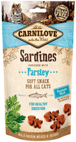 carnilove katems - Skanėstas katėms Carnilove Snack Fresh Soft Sardine Parsley, 0.05 kg - 5 nuotrauka