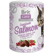 salmon brit care - Skanėstas katėms Brit Care Superfruits Adult, lašiša, 0.1 kg - 2 nuotrauka