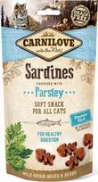 carnilove katems - Skanėstas katėms Carnilove Snack Fresh Soft Sardine Parsley, 0.05 kg - 6 nuotrauka