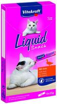 vitakraft liquid snack - Skanėstas katėms Vitakraft Liquid, antiena, 0.09 kg, 6 vnt. - 2 nuotrauka