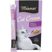 creamy snack cat - Skanėstas katėms Miamor Cat Snack Malt Cheese, 0.09 kg, 6 vnt. - 4 nuotrauka