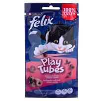 felix kaciu - Skanėstas katėms Felix Play Tubes Turkey & Ham, kalakutiena, 0.05 kg - 2 nuotrauka