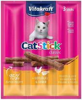 vitakraft cat stick - Skanėstas katėms Vitakraft Cat Stick mini, kepenėlės/paukštiena, 0.018 kg, 3 vnt. - 2 nuotrauka