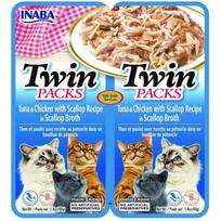 vistienos sultinys - Skanėstas katėms Inaba Ciao, vištiena/tunas, 0.08 kg, 2 vnt. - 2 nuotrauka