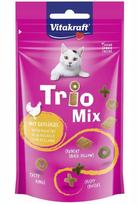 vitakraft kaciu skanestas - Skanėstas katėms Vitakraft Trio Mix, paukštiena, 0.060 kg - 3 nuotrauka